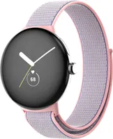 Pre hodinky Google Pixel Watch 3 41 mm / 2 / 1 Plastový / nylonový remienok ružový