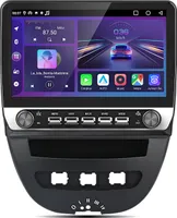 2+64G 10,1" Carplay Android 13 Autorádio pre Peugeot 107 Citroen C1 Toyota Aygo 2005-2014 GPS Navi BT WIFI SWC DAB+ RDS USB DSP