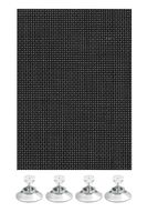 Gardinia Flexibler Sonnenschutz schwarz 100 x 150 cm