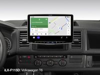 Alpine ILX-F115T6 | Autoradio mit 11-Zoll-Touchscreen, DAB+, 1-DIN Einbaugehäuse, Wireless Apple Carplay und Android Auto Unterstützung für VW T5, T6