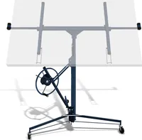 Clanmacy Plattenheber Montierhilfe XXL Rigipsplatten Panelheber Panel klappbar Panelheber