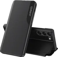 Eco Leather View Case etui do Samsung Galaxy S23+ z klapką podstawka czarne