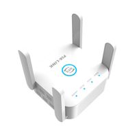 WiFi Booster 1200M Zweifrequenz-WLAN-Repeater 2.4/5G WLAN-Extender (Weiß)