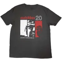 Matchbox Twenty - "Yourself" T-Shirt für Herren/Damen Unisex RO10332 (XL) (Anthrazit)