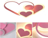LED Deckenleuchte Cartoon Herzförmige Kinderzimmerlampe Rosa Kreativ Deckenlampe Deko Beleuchtung
