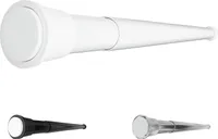 Aquabad® Hastaflex Teleskop Duschstange Weiß, 140 - 250 cm