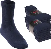 MT Damen und Herren Sport- und Freizeitsocken (16 Paar) Tennissocken - Jeansblau 39-42