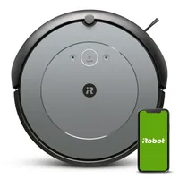 iRobot  Roboter-Staubsaugeri115840  0,4 l Beutellos schwarz - grau