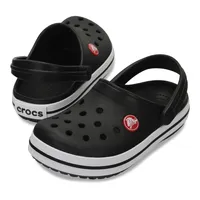 Crocs Toddler Crocband Clog Sandały Black 22-23