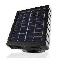 SECACAM Solarpanel Standard - Solar Ladegerät 12V Solarpanel mit Akku IP54 Solarmodul Solarzelle