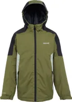 Regatta - Dětská nepromokavá bunda "Hurdle V" RG11193 (140) (Nephrite Green/Black)
