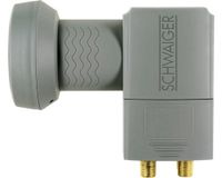 Schwaiger Digital Quad LNB Sun Protect anthrazit