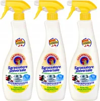 Wippchen-Shop 3x Chante Clair Sgrassatore Universale Zitrone Kraftvoller Fettlöser 3x 600ml
