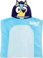Bluey - Handtuch mit Kapuze für Kinder NS7320 (Einheitsgröße) (Blau/Marineblau/Weiß)