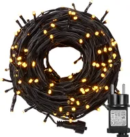50M LED Lichterkette 8 Lichtmodi mit Timer und Speicherfunktion für Innen Außen Party Hochzeit Weihnachten Deko