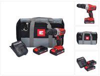 Einhell TE-CD 18/2 Li-Kit akumulatorowa wiertarka udarowa 18 V 44 Nm + 2x akumulator 1,5 Ah + ładowarka + torba