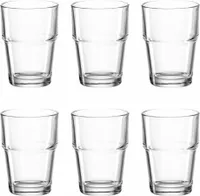 montana: :easy Becher, 6er Set, Trinkbecher, Trinkglas, Wasserglas, Saftglas, Glas, 200 ml, 051035