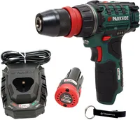 PARKSIDE® 12V akumulatorowa wiertarko-wkrętarka PBSA 12 (z akumulatorem 2Ah) + brelok HEADNMORE® w zestawie HEADNMORE®