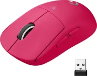 LOGITECH PRO X SUPERLIGHT Wireless Gaming Mouse - MAGENTA - EWR2