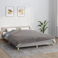 vidaXL Záťažová deka s poťahom Grey 200x225 cm 13 kg Látka