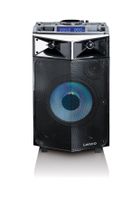 Lenco DJ Mixer System PMX-240, Bluetooth, USB, FM, Partylicht, Farbe: Schwarz