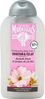 Le Petit Marseillais Shampoo Flachs & Mandelmilch, 250 ml – Sanfte Pflege für Ihr Haar