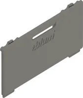 BLUM MERIVOBOX Abdeckkappe Zarge innen, Indiumgrau