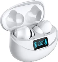INF Bezdrátová sluchátka – sportovní sluchátka Bluetooth 5.3 Bílý