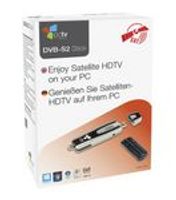 Hauppauge PCTV DVB-S2 Stick 461e - DVB-S,DVB-S2 - 950 - 2175 MHz - H.264,MPEG2,MPEG4 - USB - Schwarz - sivá - 500 mA