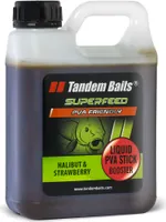 SuperFeed Liquid PVA Stick Booster 1000 ml Halibut & Jahoda