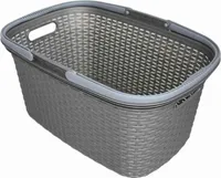 Rival R37600 Rattanowy kosz na pranie, 32 litry, 56 x 37 x 28 cm (kolor losowy, 1 szt.)