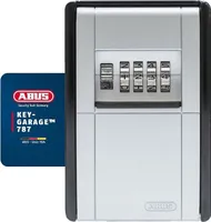 ABUS KeyGarage 787 - Schlüsselbox zur Wandmontage, 46331 - schwarz-silber