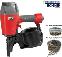 Senco Druckluft Coilnagler CoilPro 90 45-90mm für 16° Coilnägel draht plast
