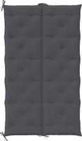 vidaXL Polštář na zahradní lavici antracit 180x(50+50)x7 cm Oxfordská tkanina