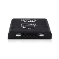 INF AV S-Video Scart zu HDMI Konverter 1080P Schwarz