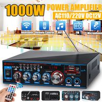 1000W Hifi Verstärker Stereo Vollverstärker bluetooth Amplifier USB Audio Leistungsverstärke