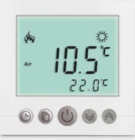 Digital LCD Raumthermostat Thermostat Wandthermostat Unterputz Fußbodenheizung Infrarotheizung Innenthermometer