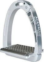 Acavallo Arena Aluplus Junior-steigbügel Silber Silber One Size