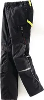 Kalhoty do pasu Terrax Workwear Gr.54 black/limette TERRAX
