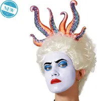 Halloween dekorácie oranžová čelenka