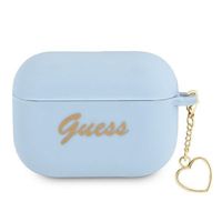 Guess GUAPLSCHSB AirPods Pro Abdeckung blau / blau Silicone Charm Collection