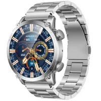 Chytré hodinky ARMODD Silentwatch 7 Pro GPS stříbrná s kovovým řemínkem