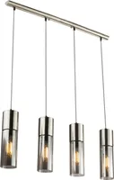 Globo Lighting závěsné svítidlo kov matný nikl, 4x E27