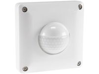 Unterputz PIR-Bewegungsmelder 190°- IP65 LED geeignet, 2 & 3 - Draht Technik