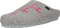 Home Comfort Damen-Pantoffel Grau, Farbe:grau, EU Größe:38