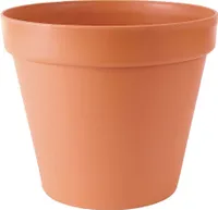 Prosperplast 5.9l Glinka Collection 26x26x22.5 Cm Blumentopf Orange  Orange One Size