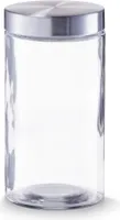 Zeller Vorratsglas, 1600 ml, Edelstahldeckel Ø11x21,5