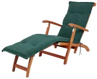 Auflage Deckchair Florence 2147 dunkelgrün 190x50x6 cm KETTtex