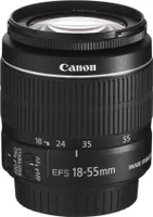 Canon EF-S 18-55 mm F3.5-5.6 IS II 58 mm Filtergewinde (Canon EF-S Bajonettverschluss) schwarz