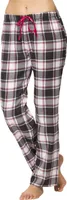 Damen Flanellhose - Moonline ; grau , M